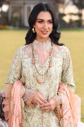 Musferah Saad - LILIA  - Mint - Lawn - 3 Piece